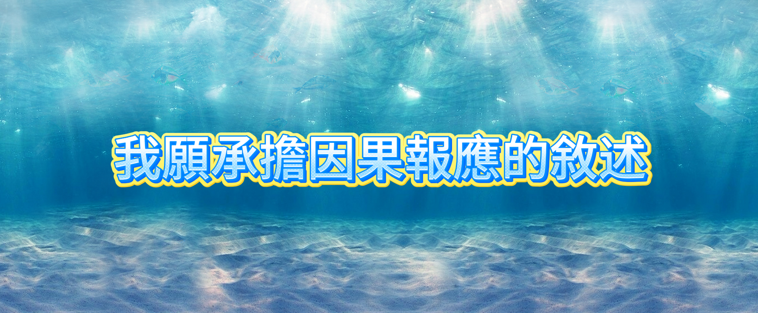 我願承擔因果報應的敘述-圖片1